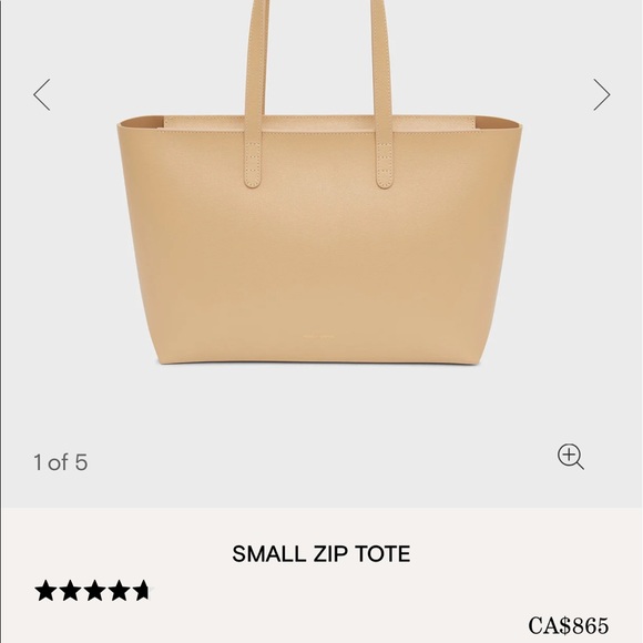 SOLD Mansur Gavriel (PINK) Small Zip Tote BNWT - Picture 6 of 8